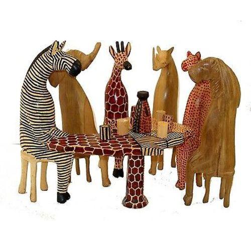 Party Animal Set and Mask Decor - Jedando Handicrafts, Kenya